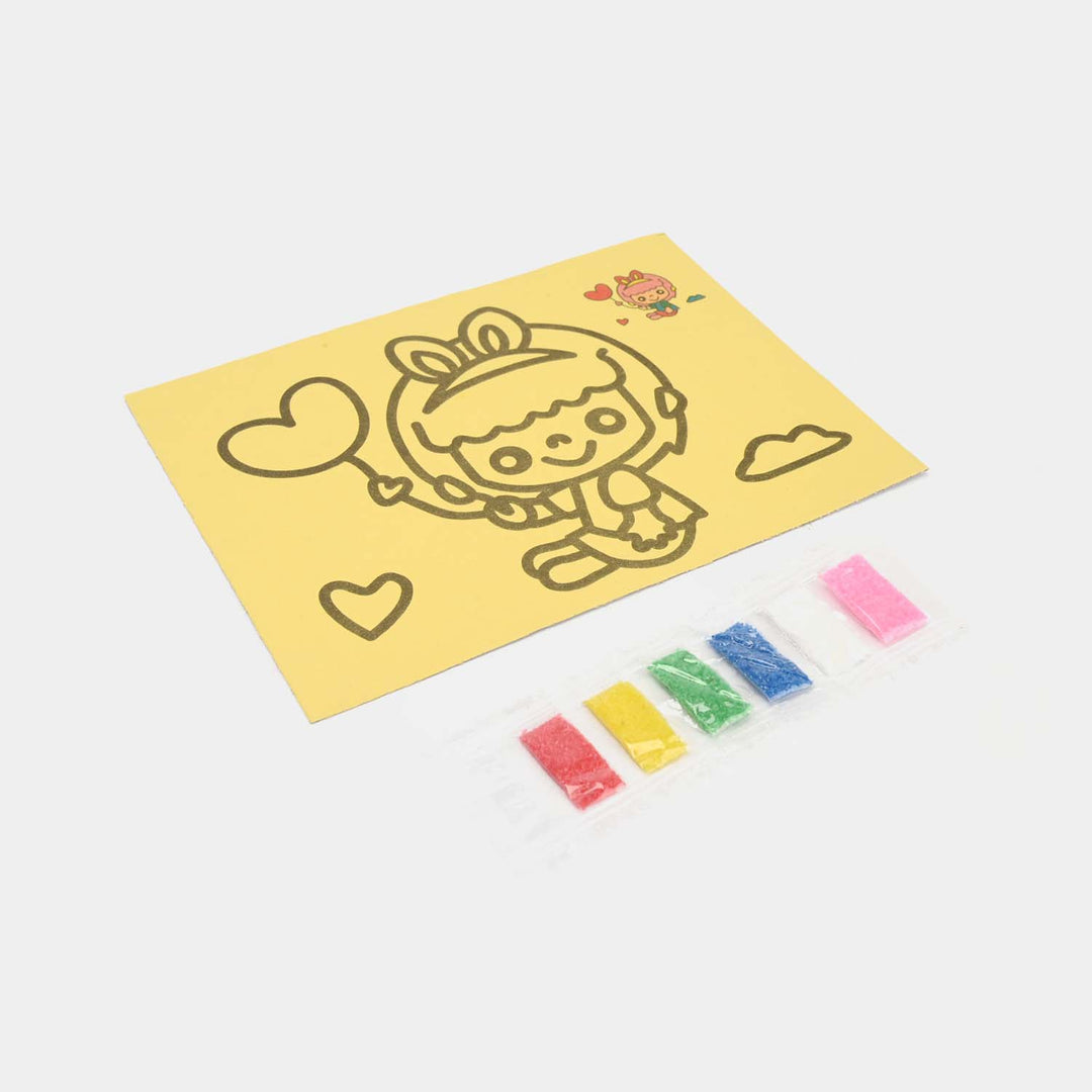 Sand and Art Coloring Painting Set