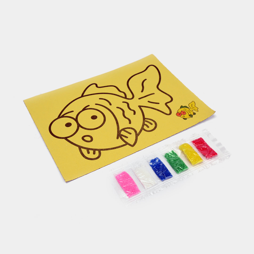 Sand and Art Coloring Painting Set