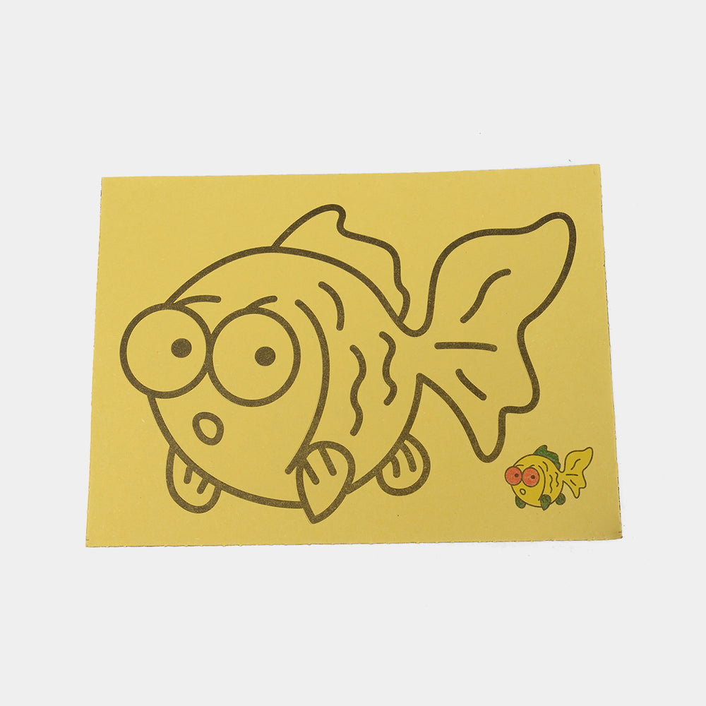 Sand and Art Coloring Painting Set