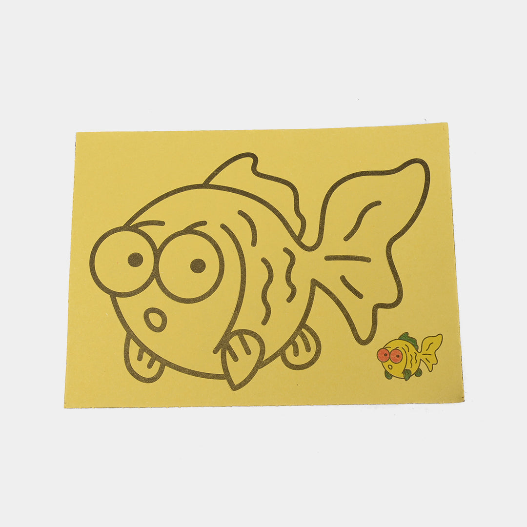 Sand and Art Coloring Painting Set