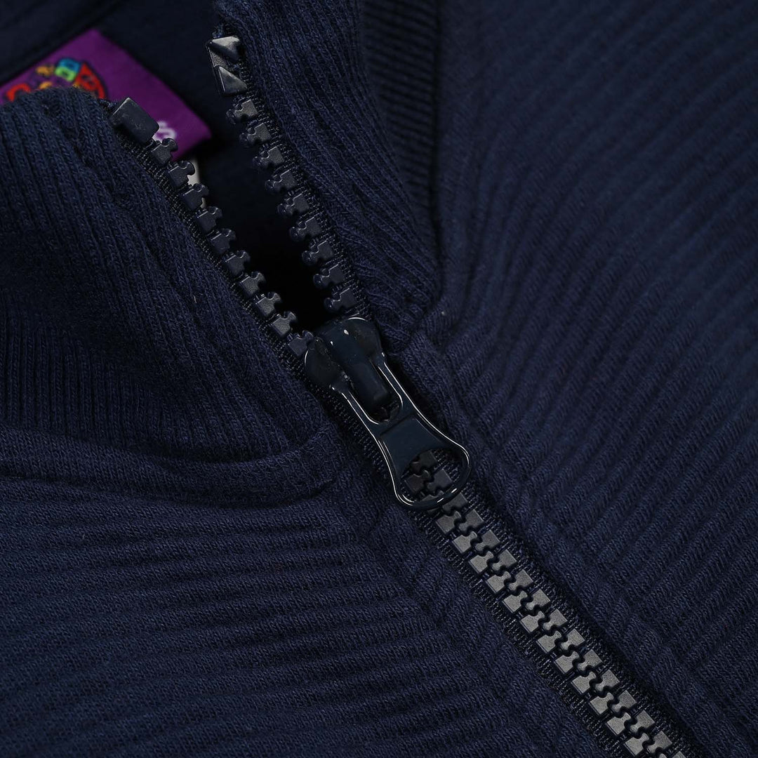 Boys Ottoman Knitted Jacket Real Energy - NAVY