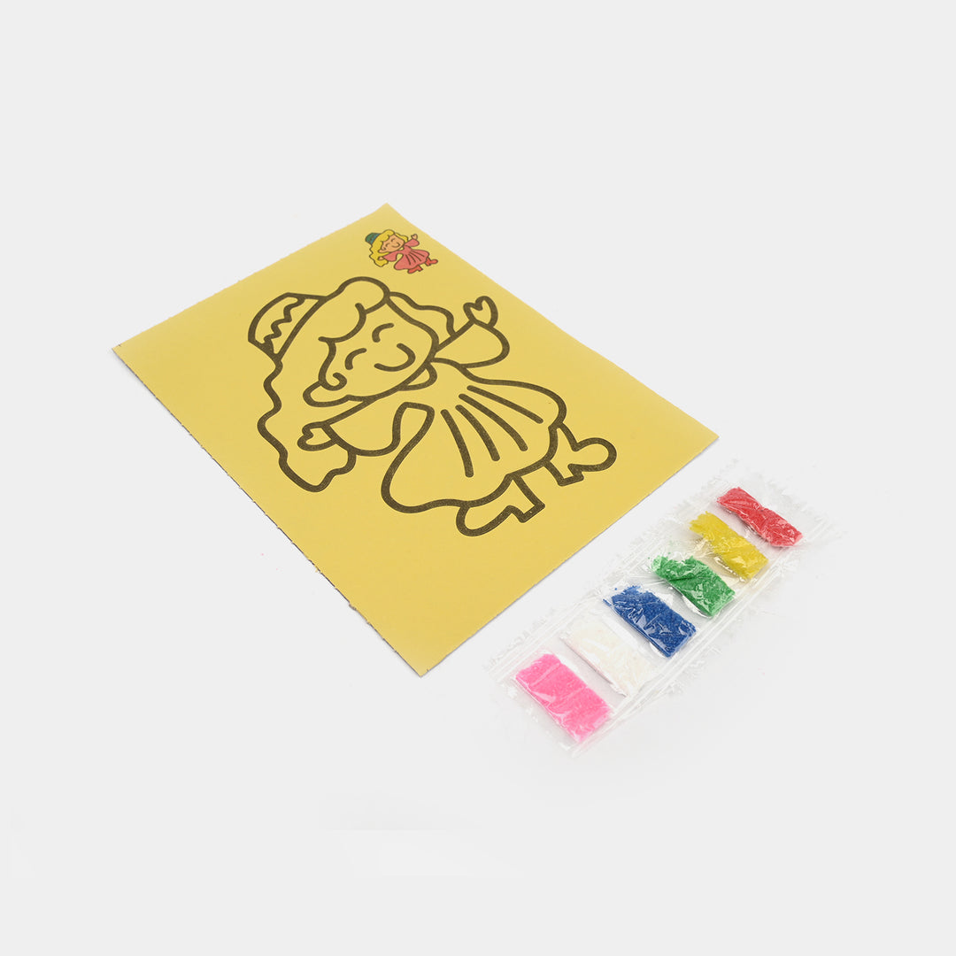 Sand and Art Coloring Painting Set