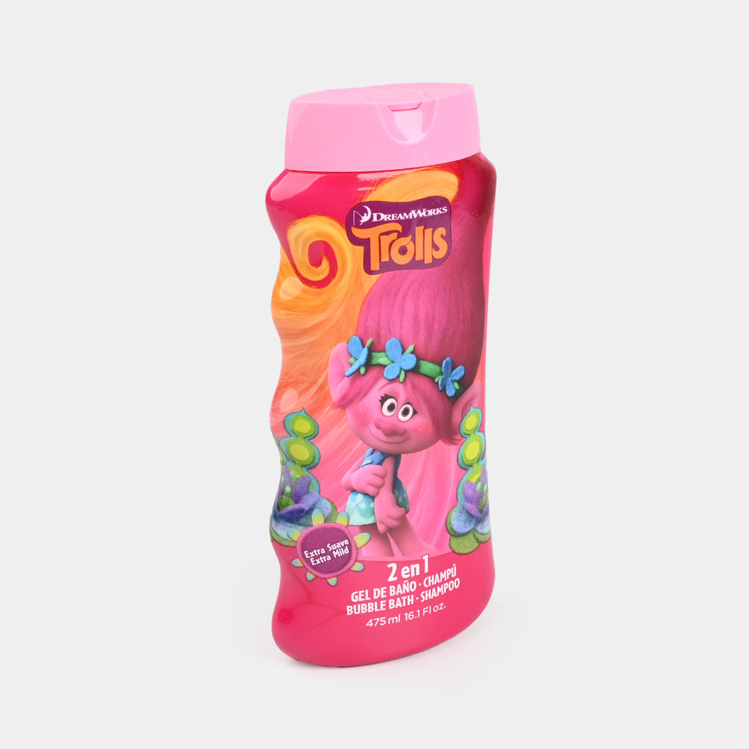 Trolls 2 IN 1 Bath & Shampoo For Kids