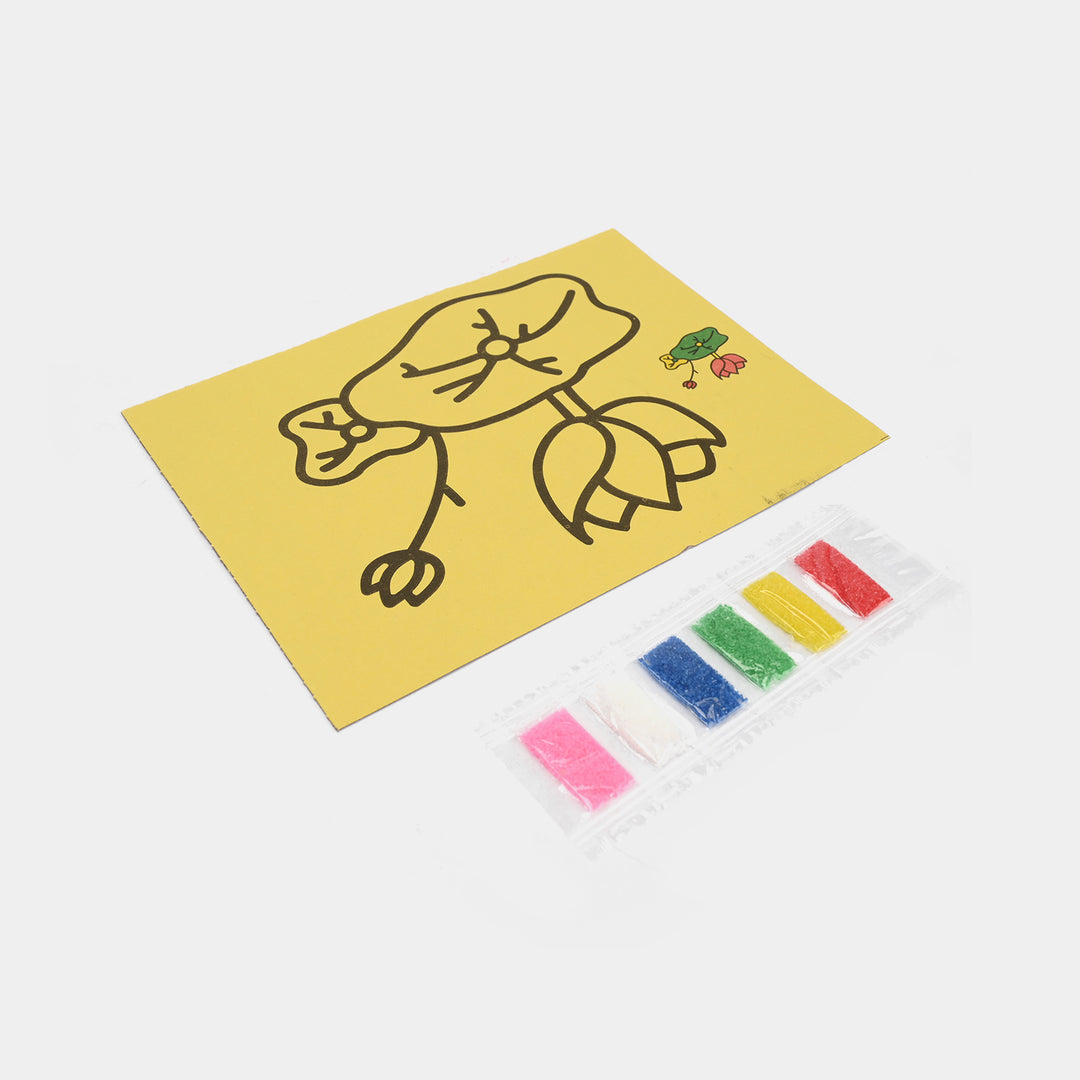 Sand and Art Coloring Painting Set