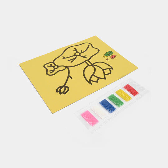 Sand and Art Coloring Painting Set