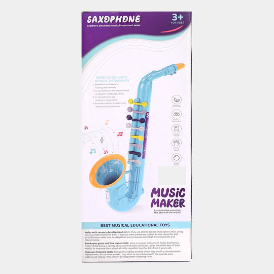 Musical Instrument Adjustable Great Volume Saxophone Toy For Kids