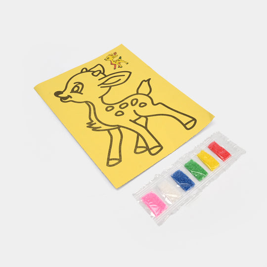 Sand and Art Coloring Painting Set