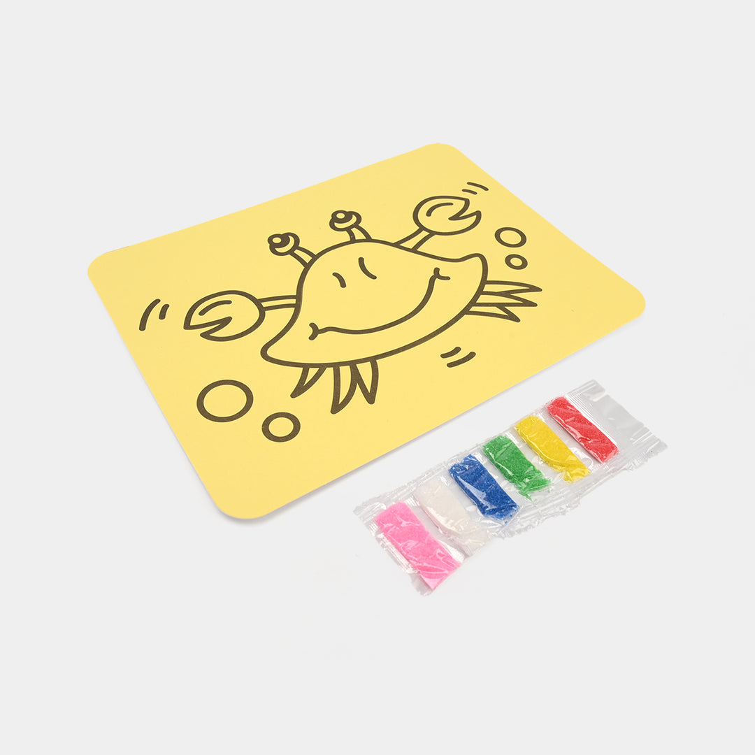 Sand and Art Coloring Painting Set