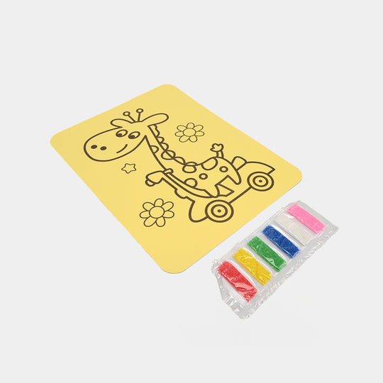 Sand and Art Coloring Painting Set