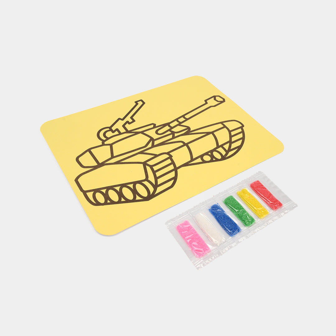 Sand and Art Coloring Painting Set