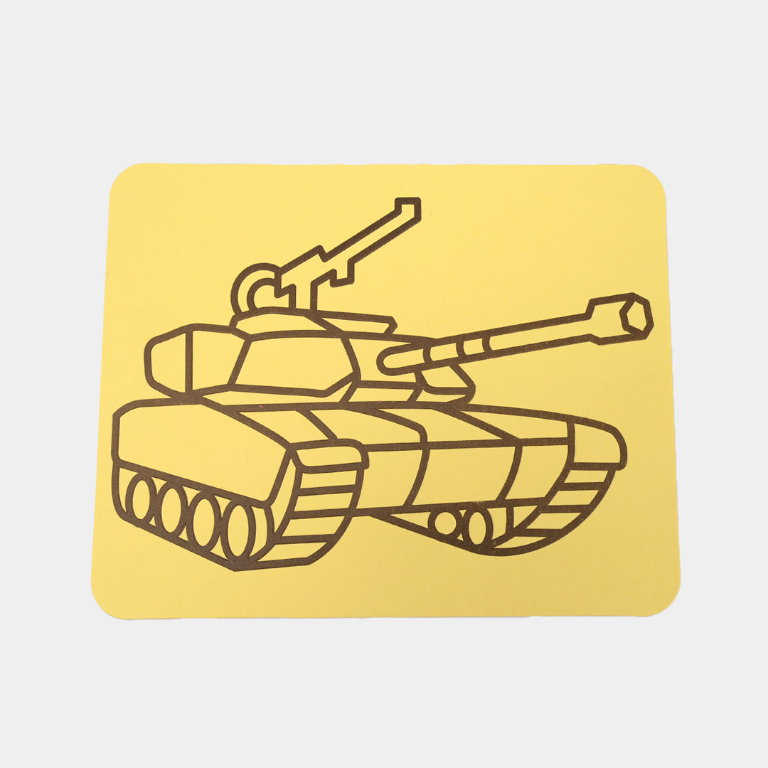Sand and Art Coloring Painting Set