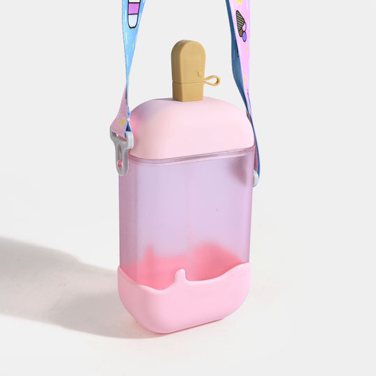 CUTE ICE CREAM WATER BOTTLE/BEAKER | SH2706 - PINK