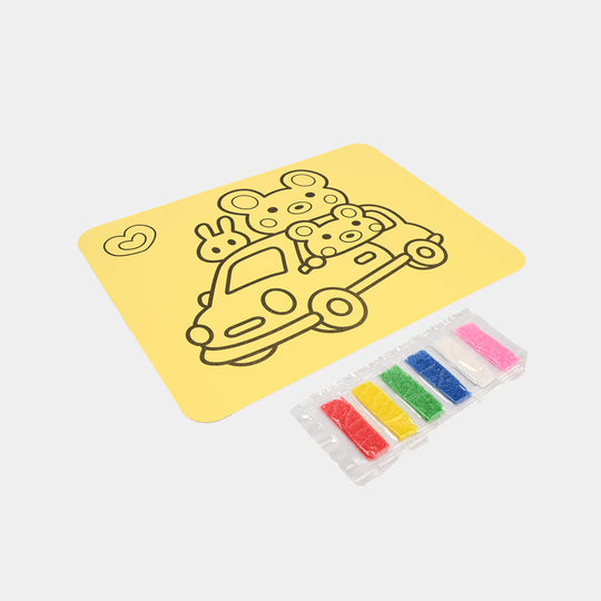 Sand and Art Coloring Painting Set