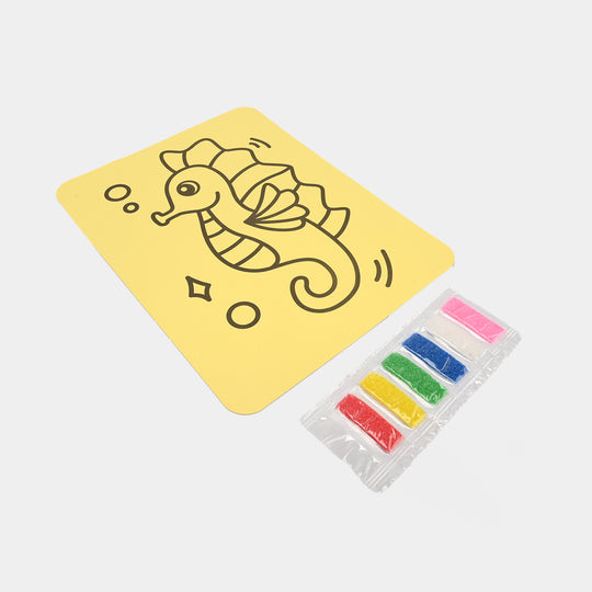 Sand and Art Coloring Painting Set
