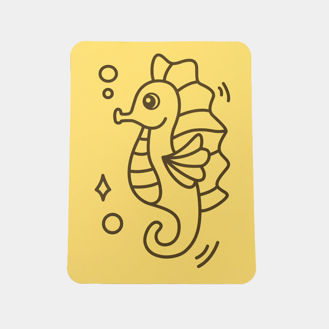 Sand and Art Coloring Painting Set