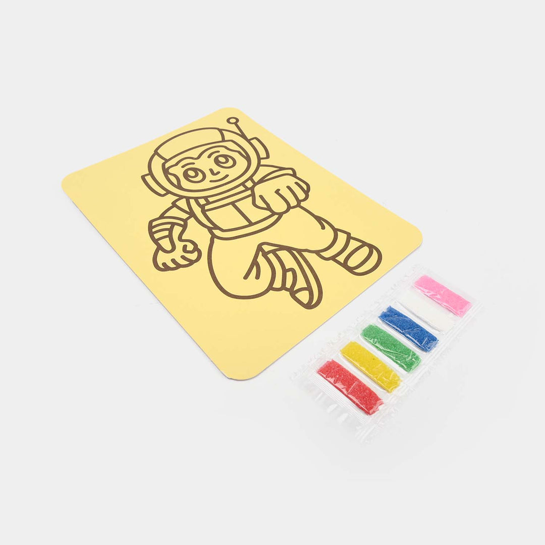 Sand and Art Coloring Painting Set