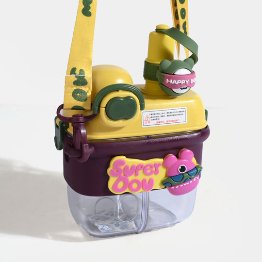 Kids Straw Water Bottle | 500ml