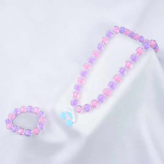 Beads Necklace & Bracelet Set