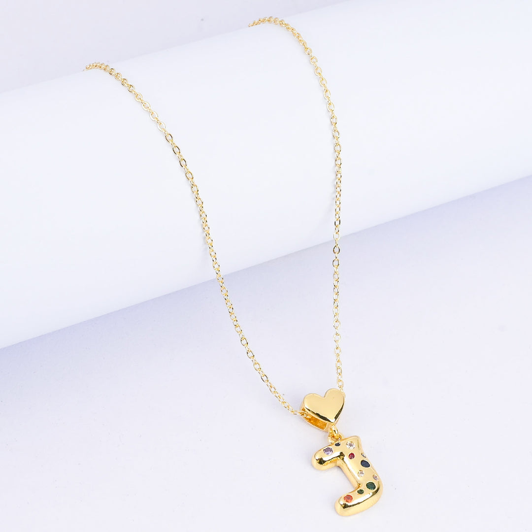Alphabet/Letter Pendant Necklace for Girls