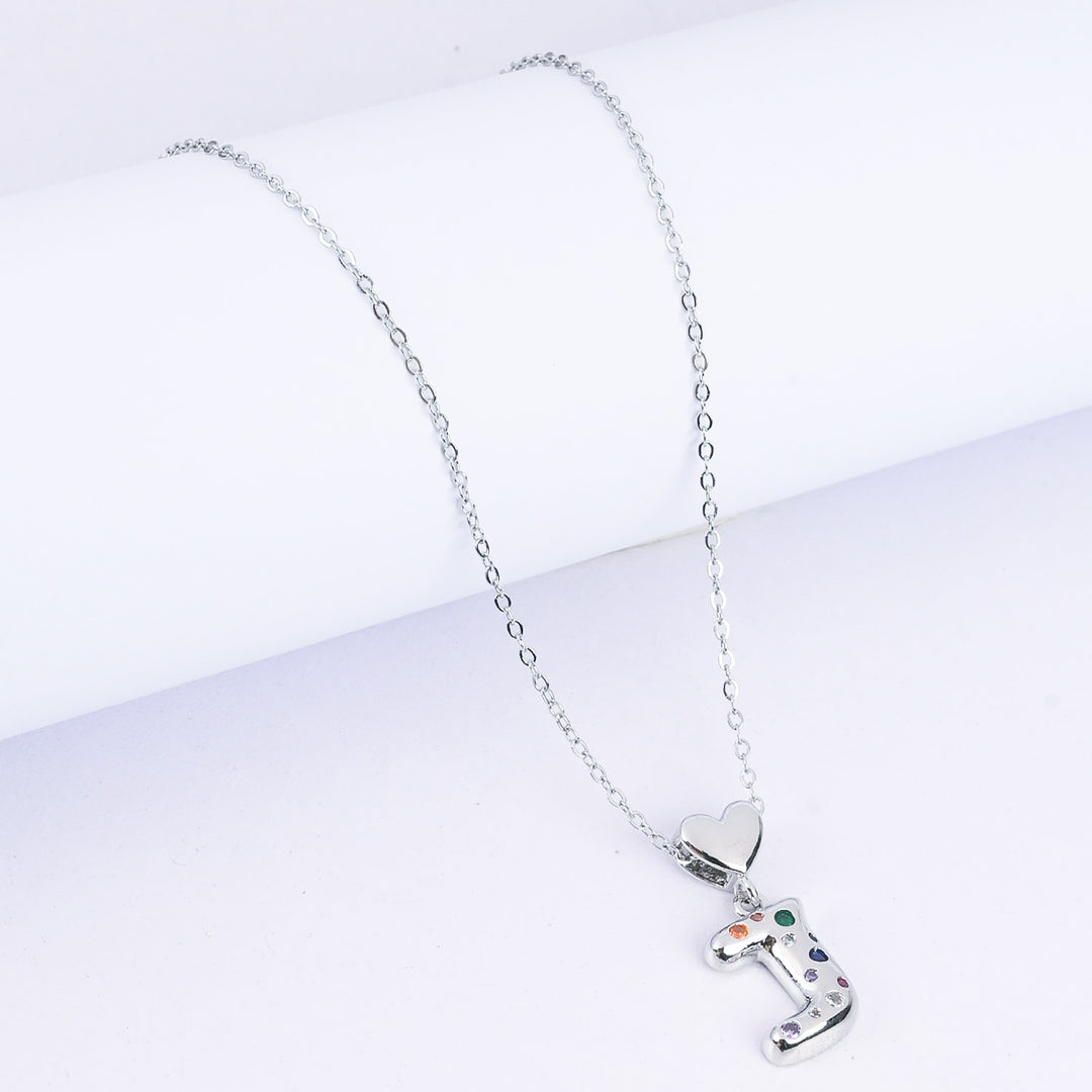 Alphabet/Letter Pendant Necklace for Girls