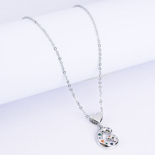 Alphabet/Letter Pendant Necklace for Girls