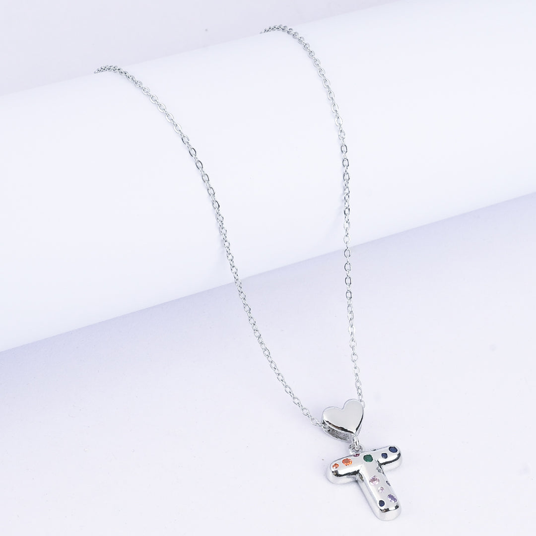 Alphabet/Letter Pendant Necklace for Girls