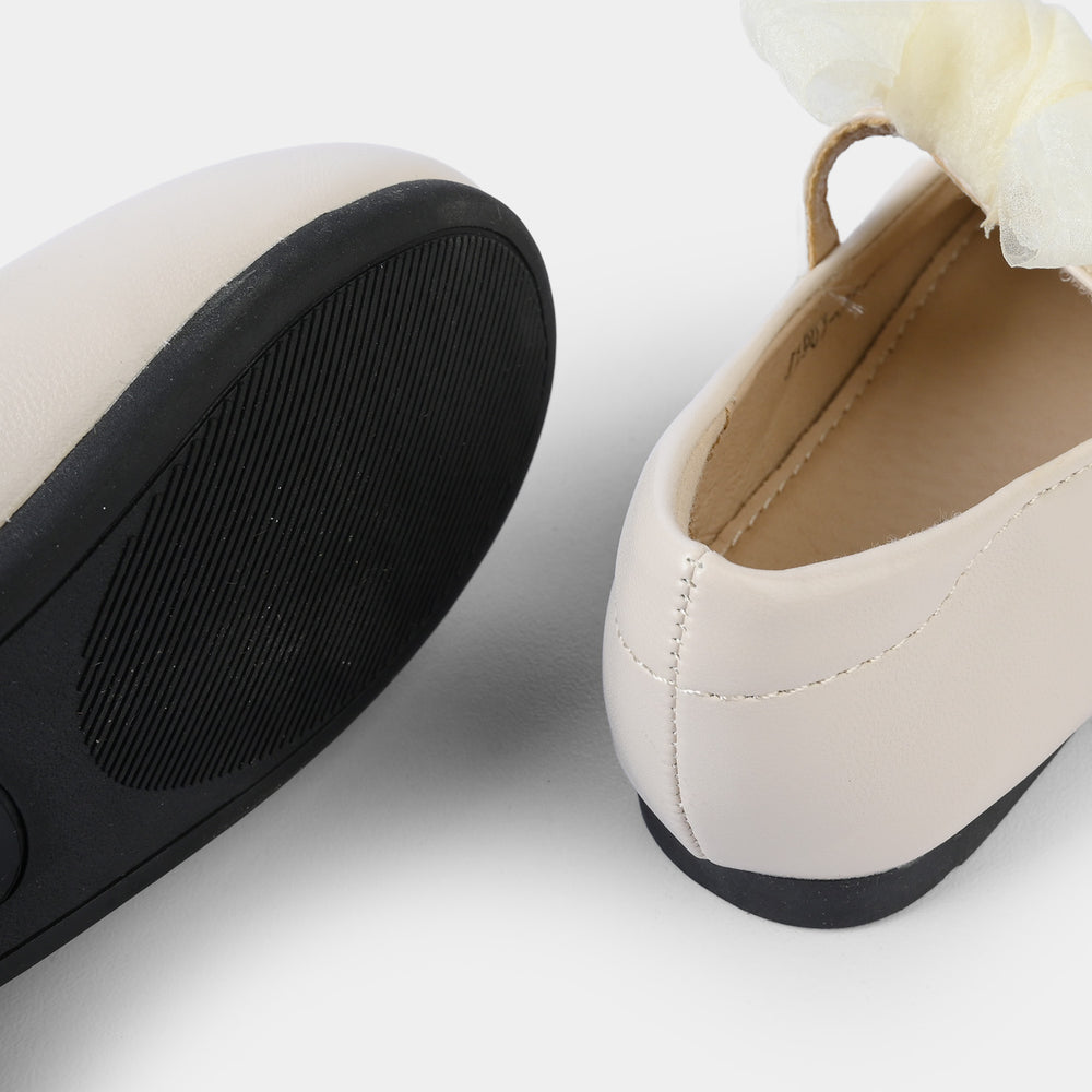 Girls Pumps J1907-J13-BEIGE