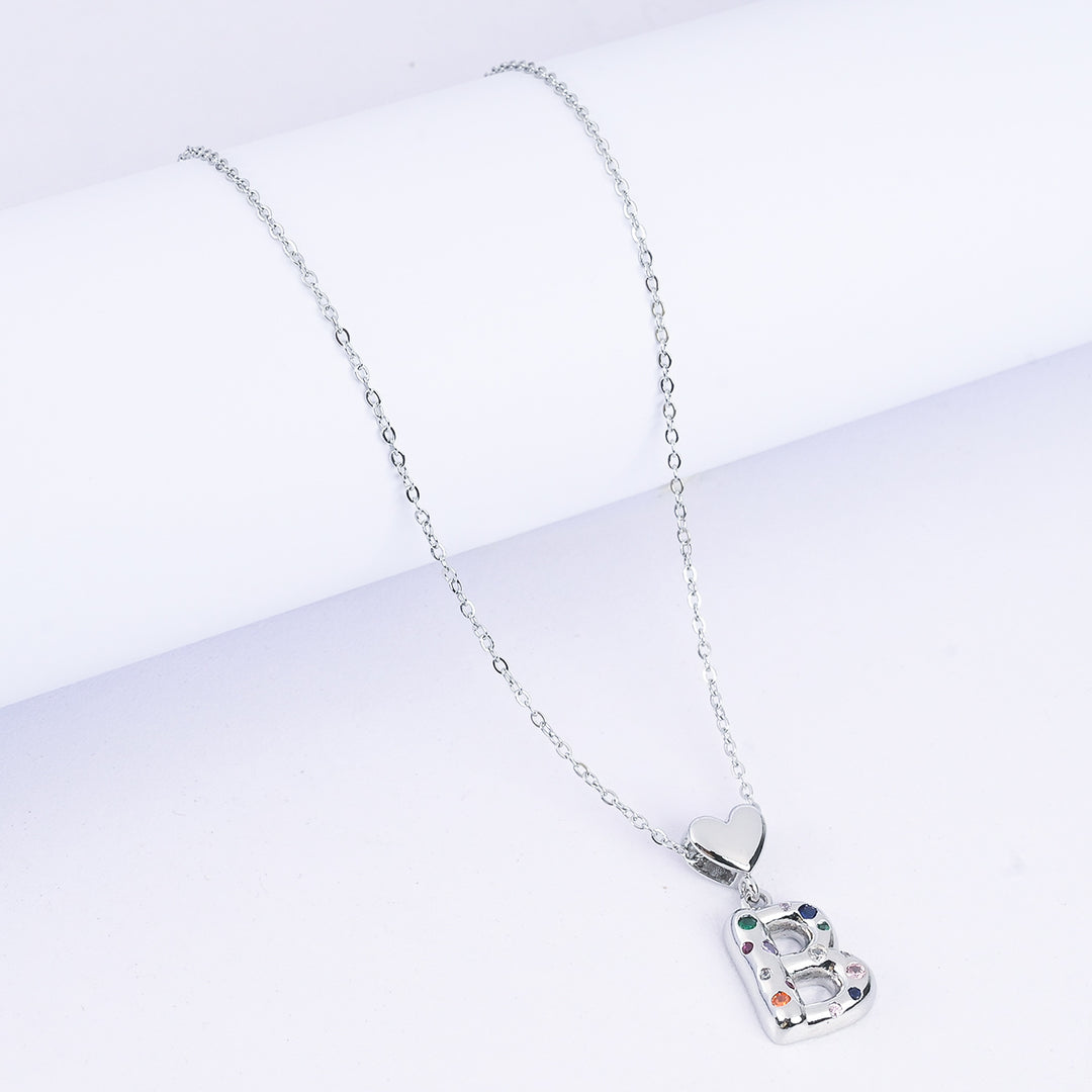 Alphabet/Letter Pendant Necklace for Girls
