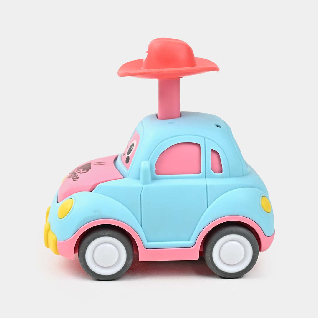 Cartoon Kids' Push & Go Car