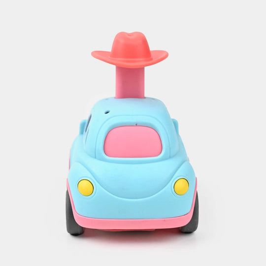 Cartoon Kids' Push & Go Car