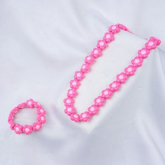 Beads Necklace & Bracelet Set