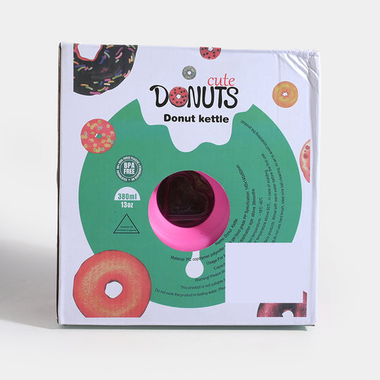 DONUT STRAW TUMBLER/BEAKER FOR GIRLS | SH2692 - D.PINK