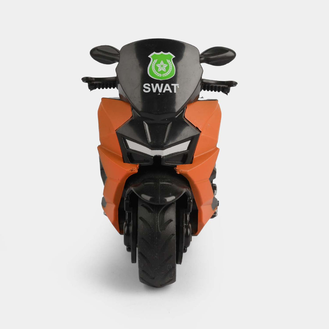 Friction-Powered Toy Vehicle