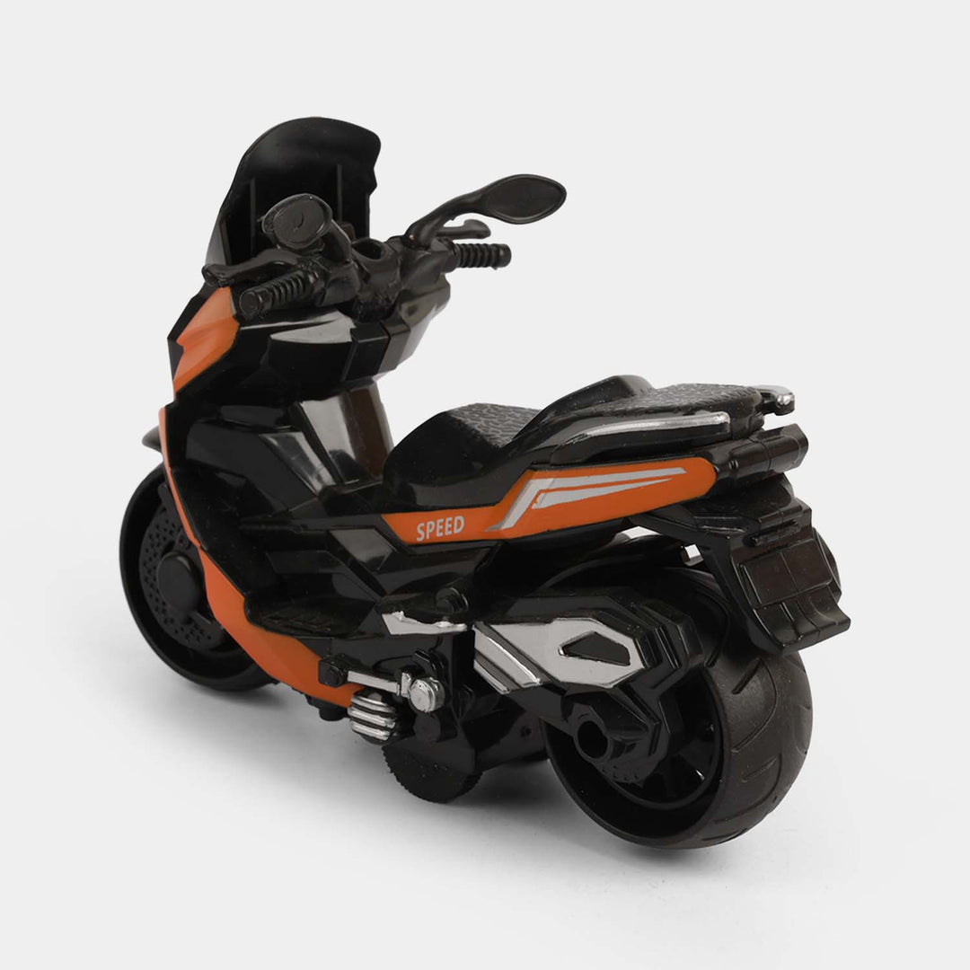 Friction-Powered Toy Vehicle