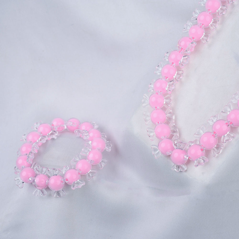 Beads Necklace & Bracelet Set