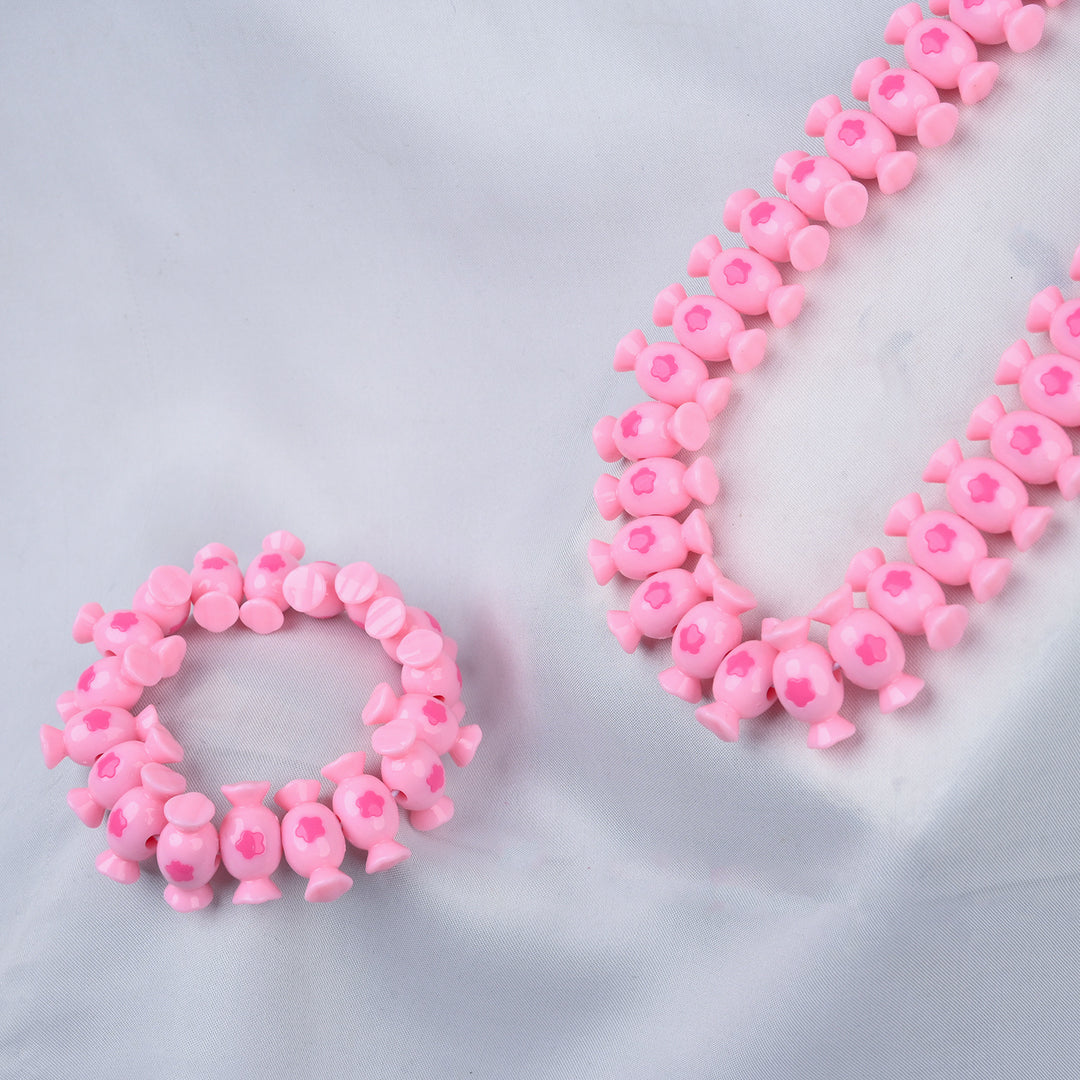 Beads Necklace & Bracelet Set