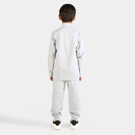 Boys Jersey/Terry 2 Piece Suit Future Goals-Grey