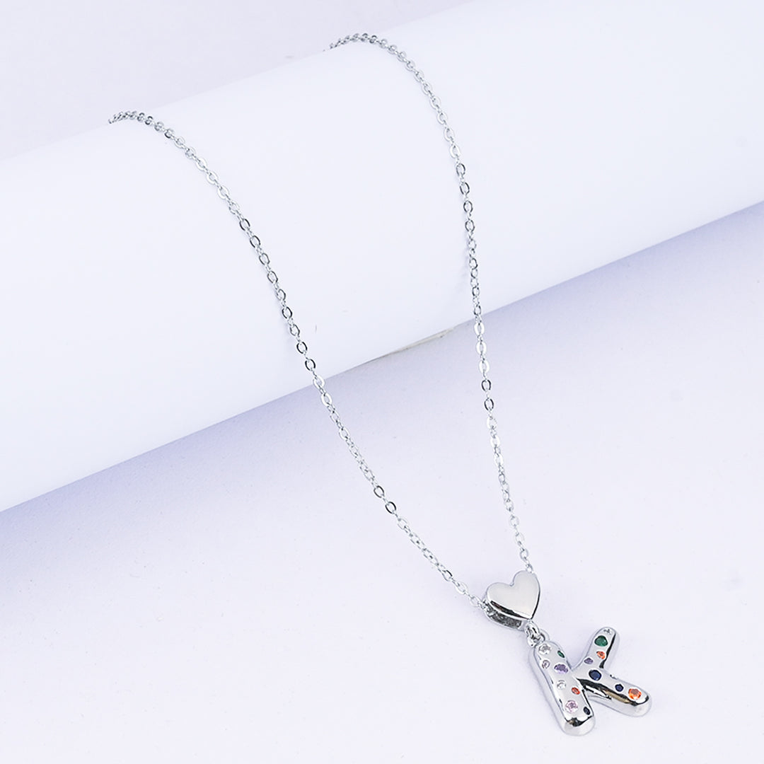 Alphabet/Letter Pendant Necklace for Girls