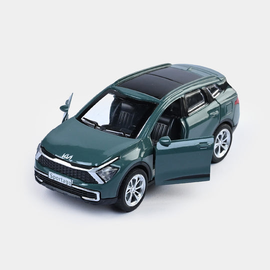 Die-Cast Model Car with Light & Sound for Kids