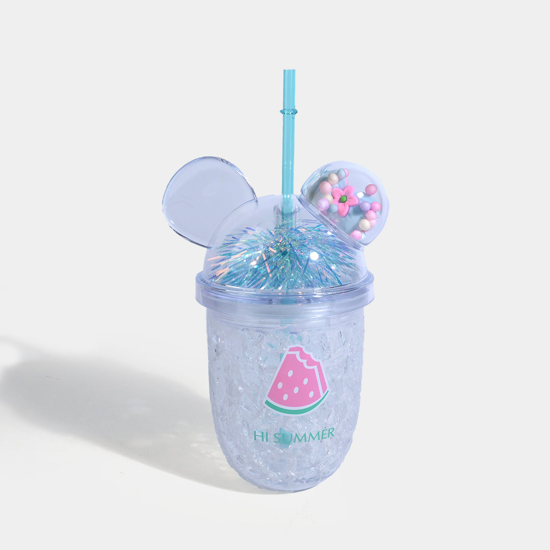 Fancy Acrylic Straw Mug/Cup For Kids