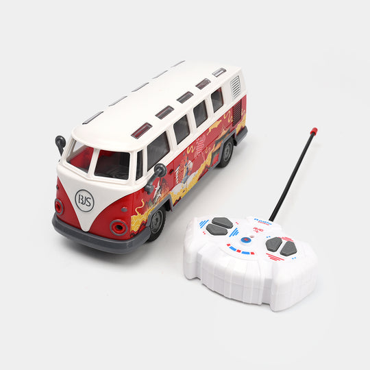 Remote Control Bus With Light For Kids