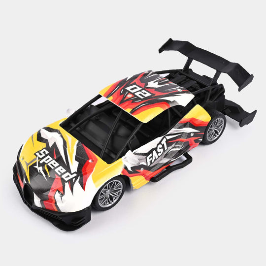 Remote Control Racing Champion Car With Light For Kids