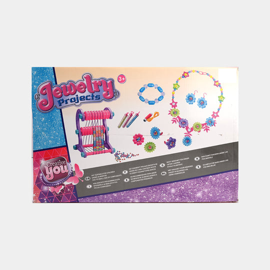 3 In 1  Beads jewelry Project Set For Girls