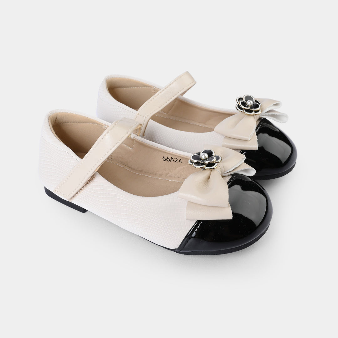 Girls Pumps 66A24-BEIGE