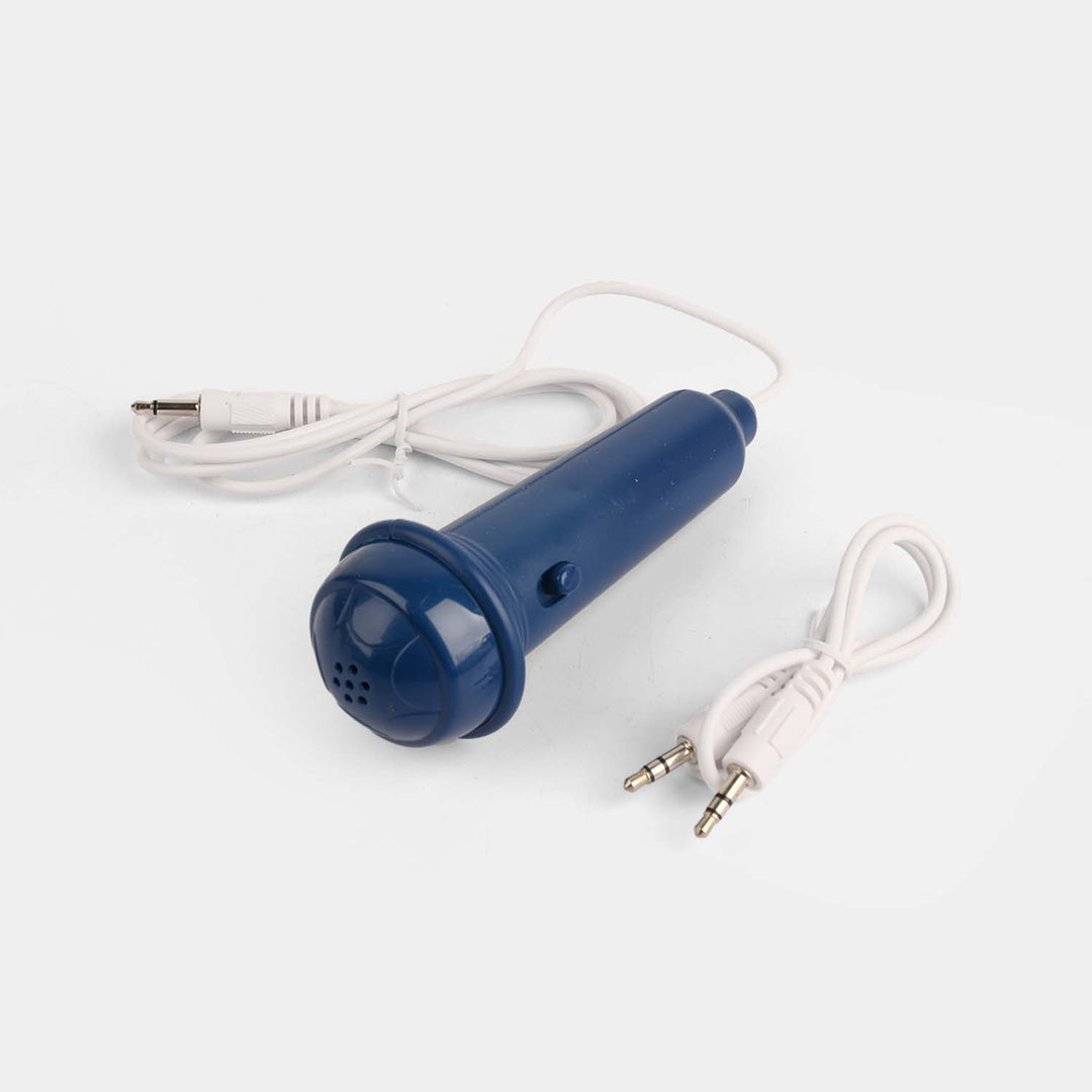 Party Music Sound Box Toy With Mic & LED Lights