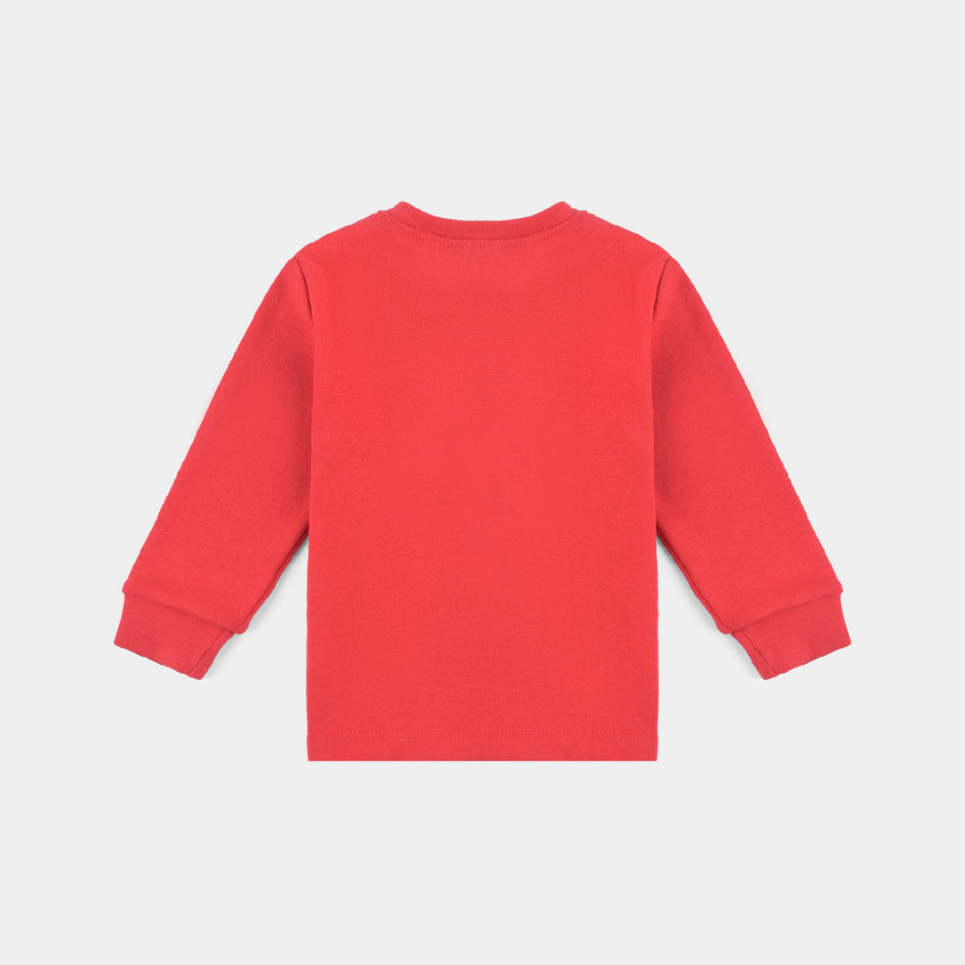 Infant Unisex Thermal Suit Red