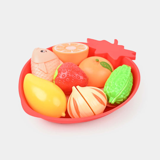 Food Cutting Play Set for Kids