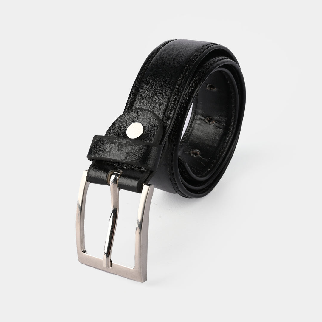 Kids Belt Plain Black