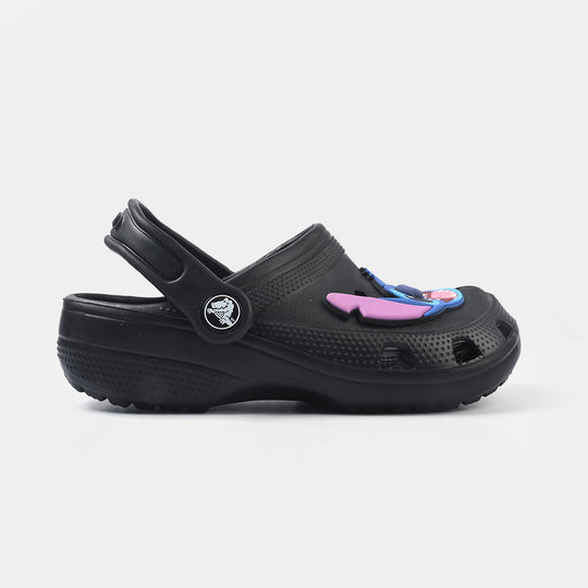 Boys Clogs 5828-12-BLACK