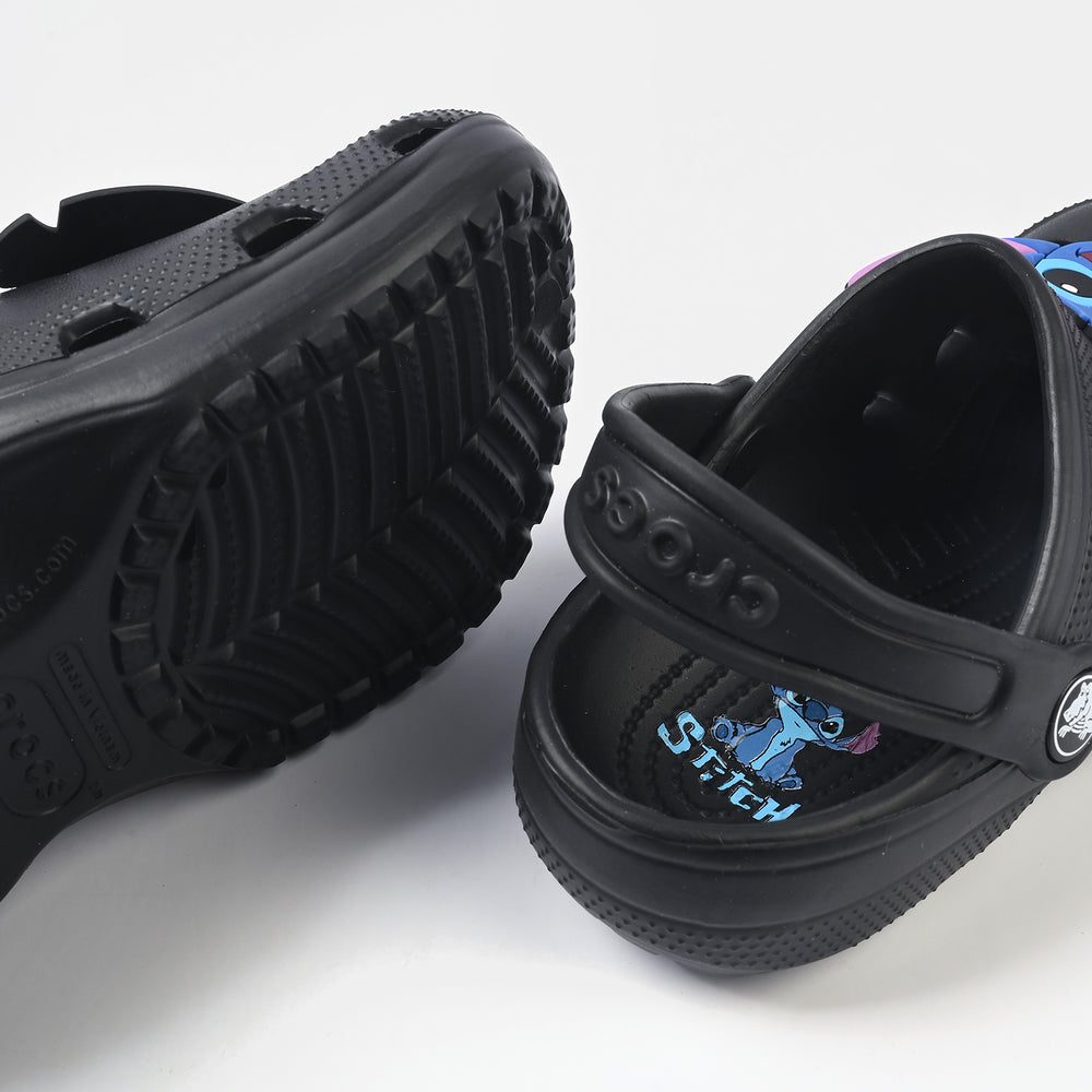 Boys Clogs 5828-12-BLACK